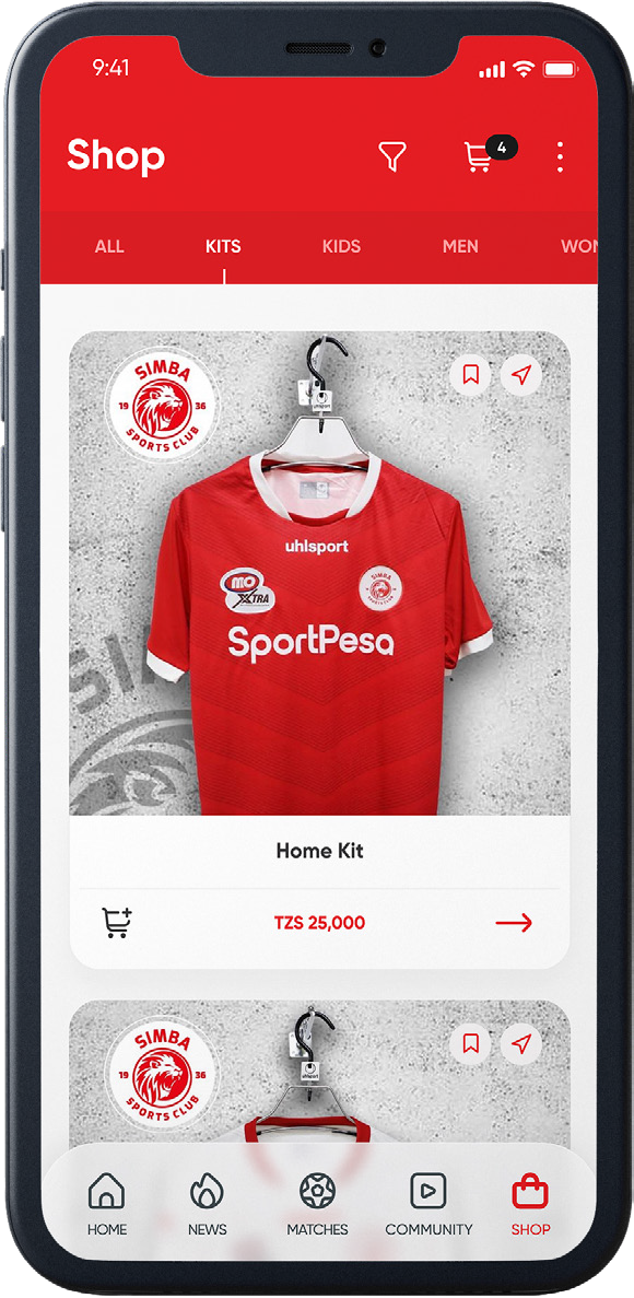 Simba SC App