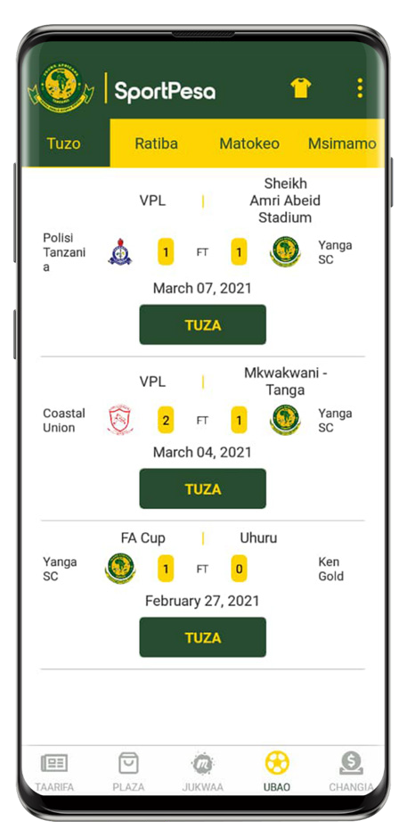 Young Africans App